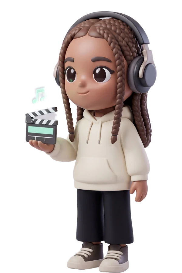 Rae, Editor, an AI crew member